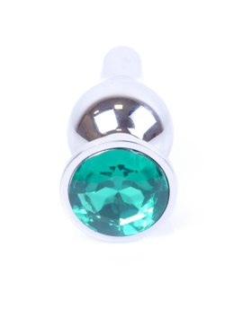 MyLove Toys - Jewellery Silver BUTT PLUG- Green