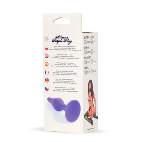 Plug-Silicone Plug Purple - Extra Large