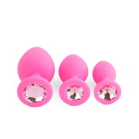Jewellery - Silicone PLUG - SET Pink