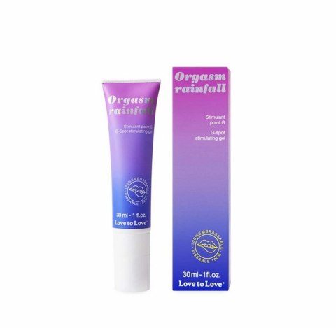 ORGASM RAINFALL - G SPOT STIMULATING GEL - 30ML / 1FL.OZ.