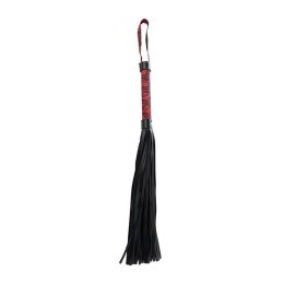 Red & black flogger