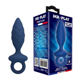 MR. PLAY Butt Plug with Loop - Size S