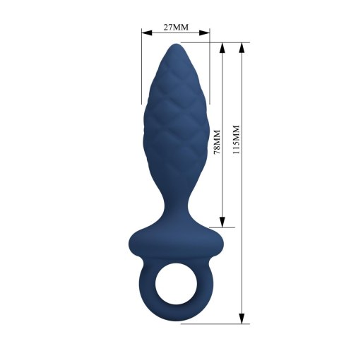 MR. PLAY Butt Plug with Loop - Size S