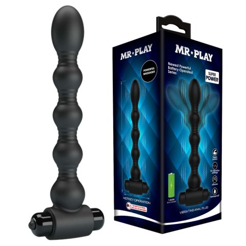 MR PLAY - VIBRATING ANAL PLUG - 10 functions