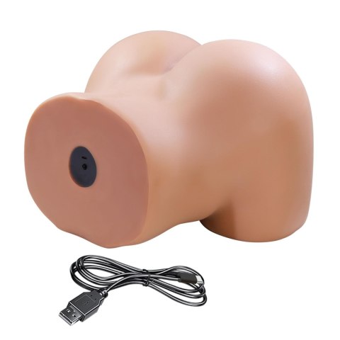 CRAZYBULL Julia - Realistyczny Masturbator - Wibracje i Efekty Dźwiękowe