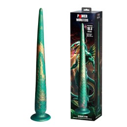 Power Monsters Verdant Titan - 47 cm Rippled Monster Silicone Dildo