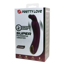 PRETTY LOVE - DJ RABBIT, 10 vibration functions, Silicone, Magnetic USB charging