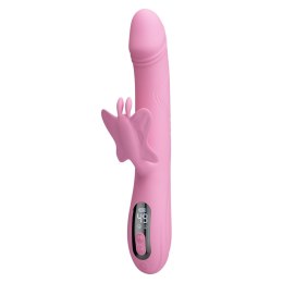 Pretty Love Bella Pink - Butterfly Rabbit Vibrator
