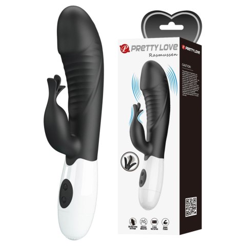 Pretty Love Rasmussen Dual Vibrator (Black Edition)
