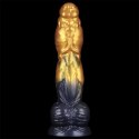 10'' Dual Density Silicone Inflatable Dildo