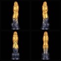 10'' Dual Density Silicone Inflatable Dildo