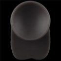 16'' Dual Layered Bendable Silicone Cock XXL(Black)