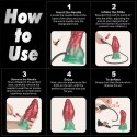 7.5'' Dual Density Silicone Inflatable Dildo
