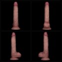 7.5'' Sliding Skin Pro II Dual Layer Silicone Dong