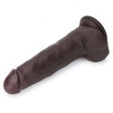 8.5'' Sliding Skin Pro II Dual Layer Silicone Dong (Black)