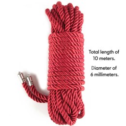 Rebellion Reign Crimson Silky Bondage Rope