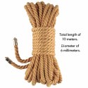 Rebellion Reign Natural Knot Bondage Rope