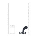 Bulb with Loop Silicone Prostate Massager - M - Black