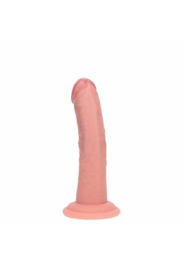 Dual Density Silicone Curved Realistic Dildo with Suction Cup - 6