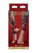 Ankle Cuffs Red - Stylowy dodatek do zabawy