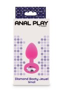 Diamond Booty Jewel Small Pink