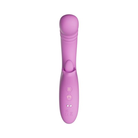 Good Vibes Only - Thrusting Tongue - Pink - PodwójnaStymulacjia 55dB
