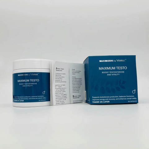 MAXIMUM TESTO - 60 Capsules