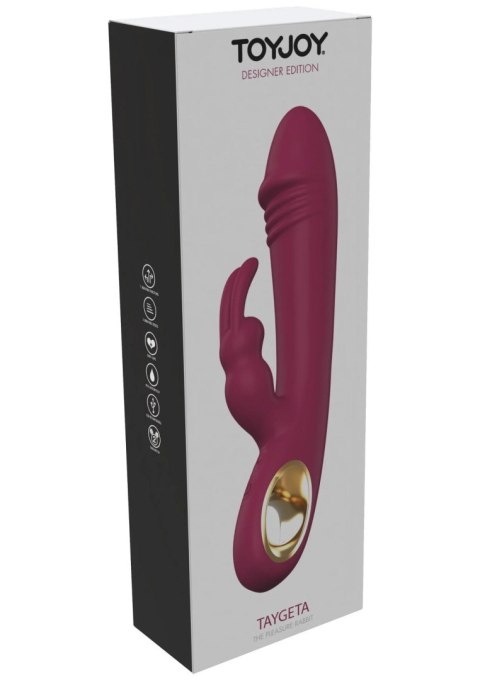 Taygeta Pleasure Rabbit Fuchsia - Podwójna stymulacja. Podwójna rozkosz