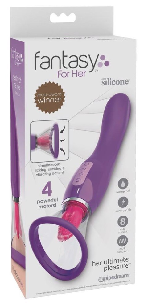 FFH Her Ultimate Pleasure Purp 3w1 - Daj się porwać falom rozkoszy