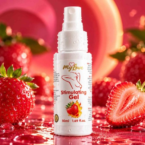 MyLove Gel Strawberry - Żel stymulujący o zapachu truskawki 50 ml