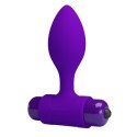 PRETTY LOVE -Vibra Butt Plug Purple - niesamowita przyjemność