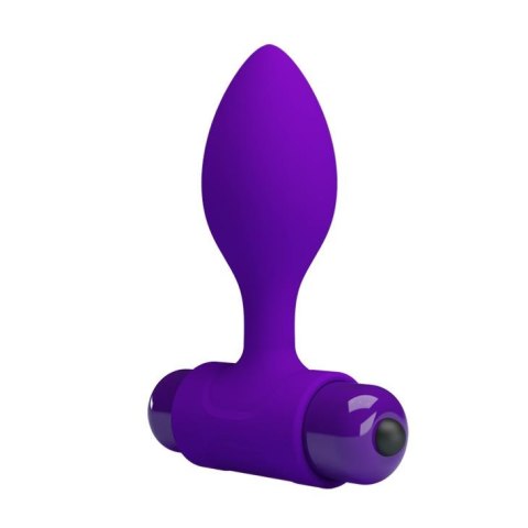 PRETTY LOVE -Vibra Butt Plug Purple - niesamowita przyjemność