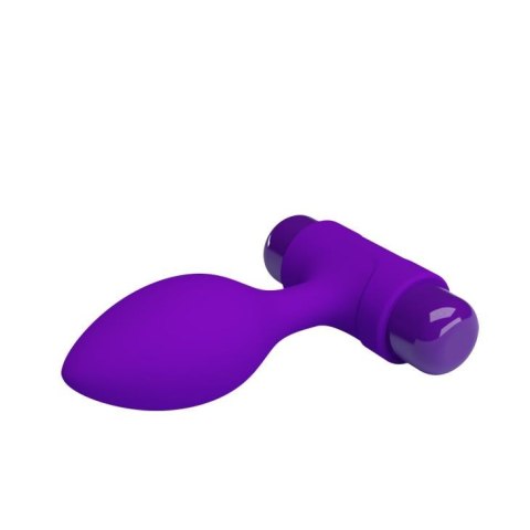 PRETTY LOVE -Vibra Butt Plug Purple - niesamowita przyjemność