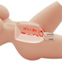 Crazy Bull Lily Vagina & Anal Masturbator - realistyczna lalka erotyczna