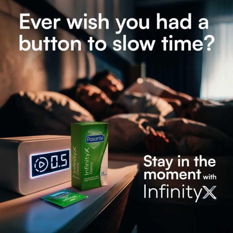 Pasante Delay/Infinity Condoms 12 pcs