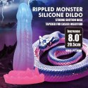Power Monsters Void Python - 20.5 cm Rippled Monster Silicone Dildo