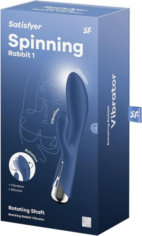 Satisfyer Spinning Rabbit - Stymulujący wibrator-królik